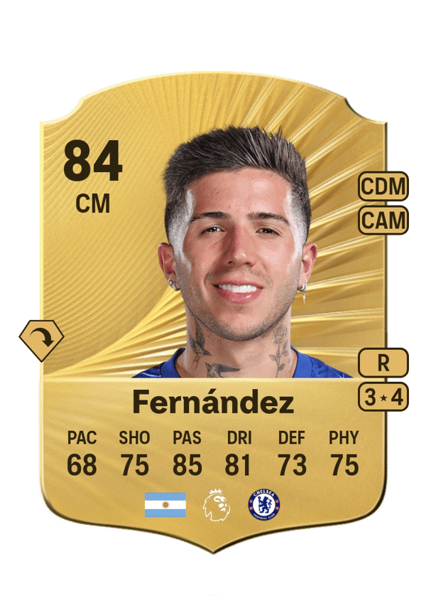 Enzo Fernández 84 EA FC