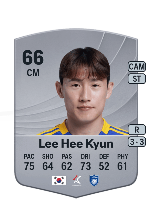 Lee Hee Kyun 66 EA FC
