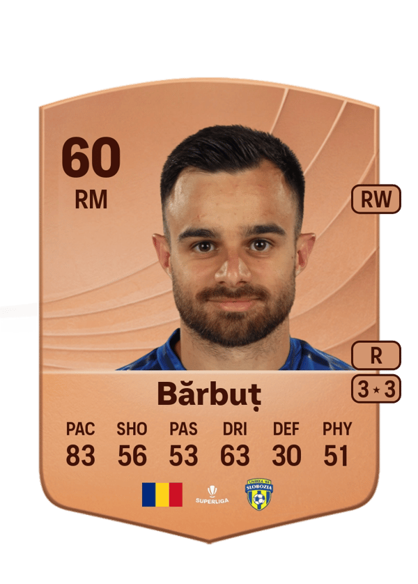Cristian Bărbuț 60 EA FC