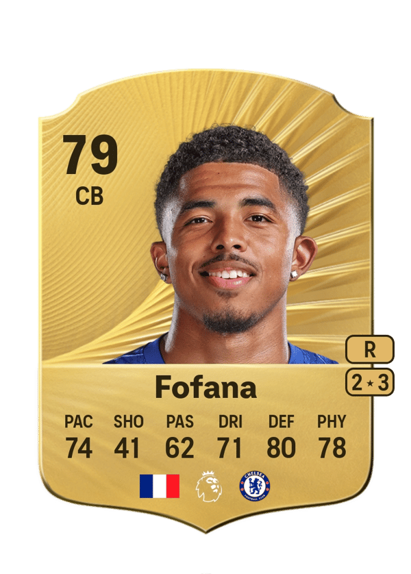 Wesley Fofana 79 EA FC