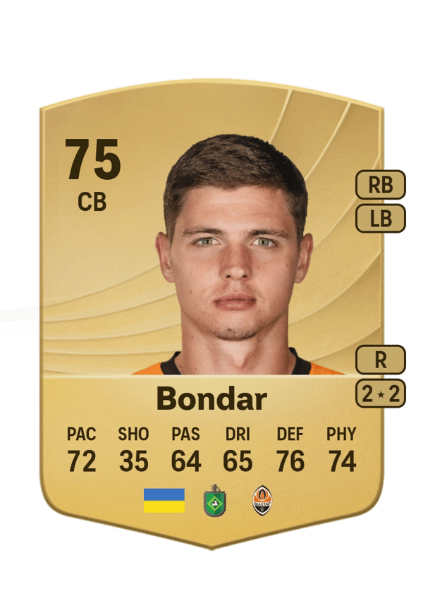 Valeriy Bondar 75 EA FC