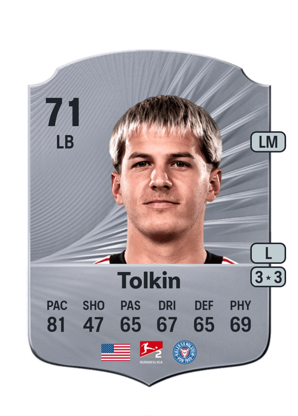 John Tolkin 71 EA FC