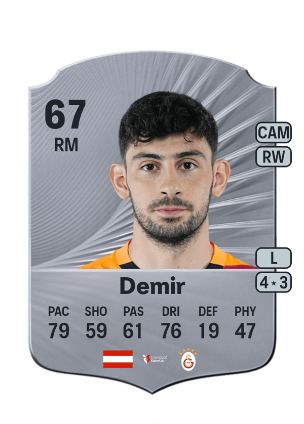 Yusuf Demir 67 EA FC