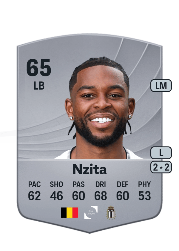 Mardochee Nzita 65 EA FC