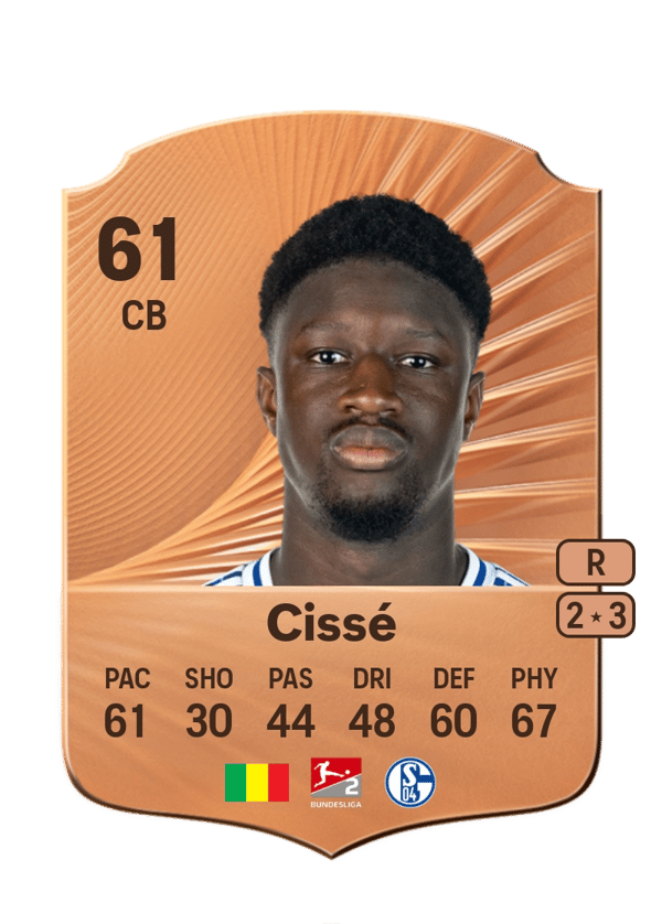 Ibrahima Cissé 61 EA FC