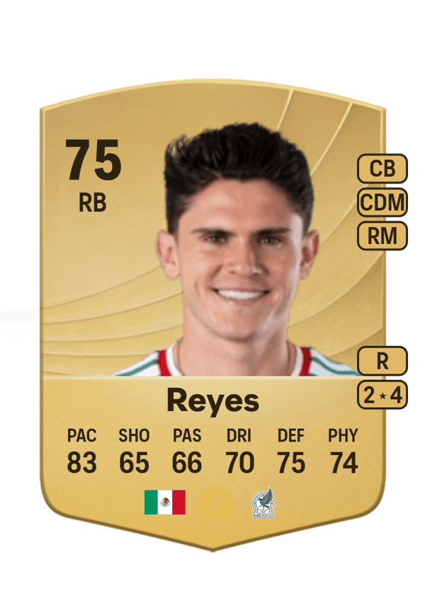 Israel Reyes 75 EA FC