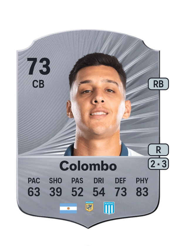Nazareno Colombo 73 EA FC