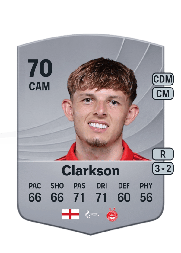 Leighton Clarkson 70 EA FC