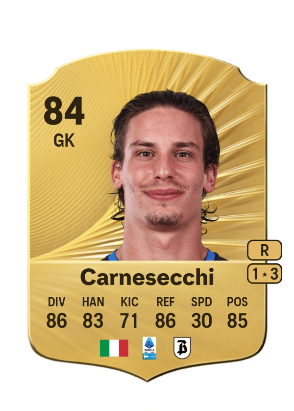 Marco Carnesecchi 84 EA FC