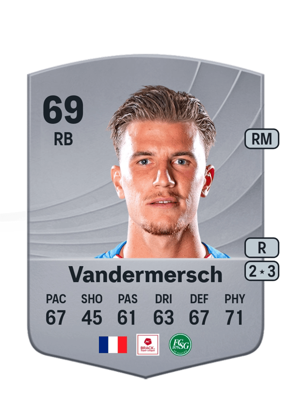 Hugo Vandermersch 69 EA FC