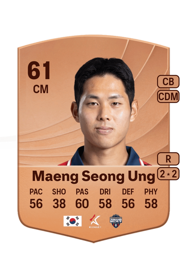 Maeng Seong Ung 61 EA FC