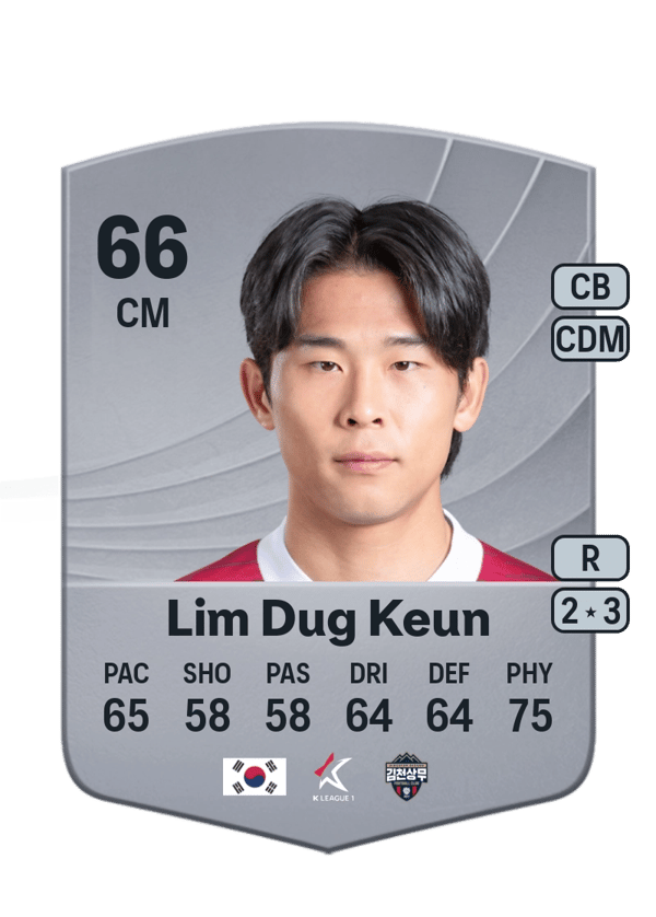 Lim Dug Keun 66 EA FC