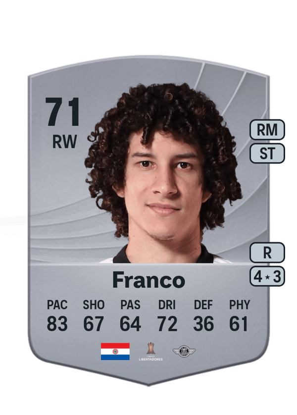 Iván Franco 71 EA FC