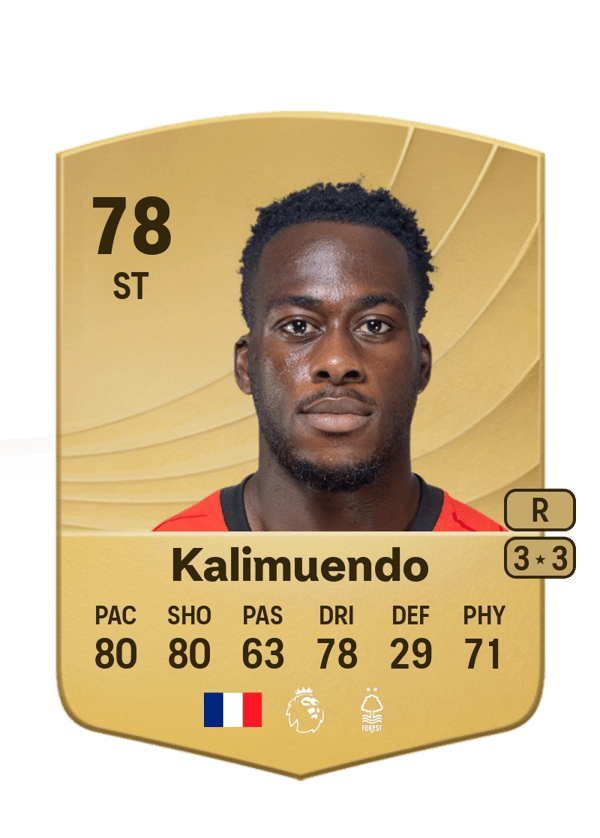 Arnaud Kalimuendo 77 EA FC