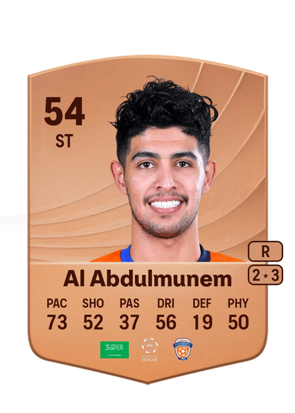 Malek Al Abdulmunem 54 EA FC
