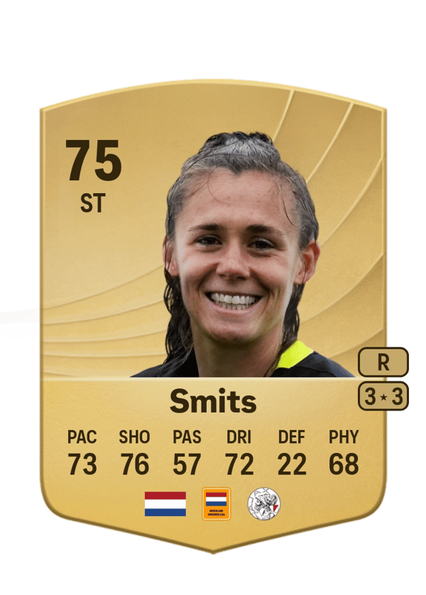 Joëlle Smits 75 EA FC