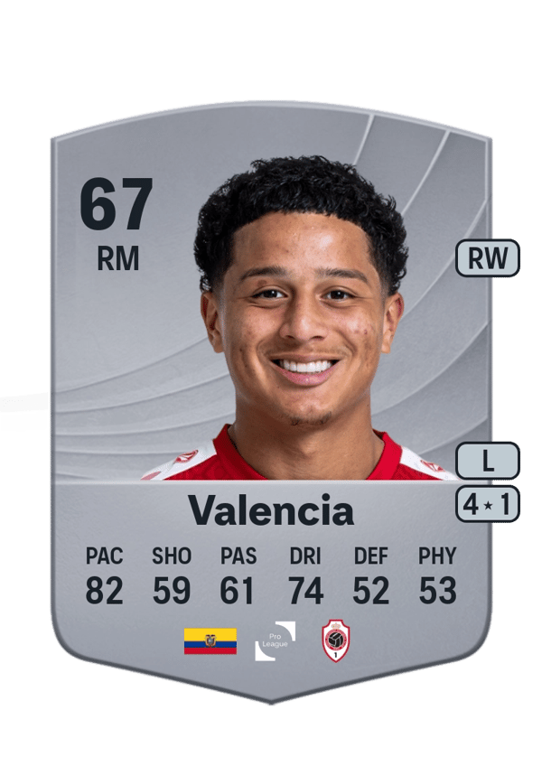 Anthony Valencia 67 EA FC