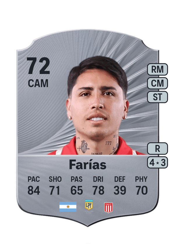 Facundo Farías 72 EA FC
