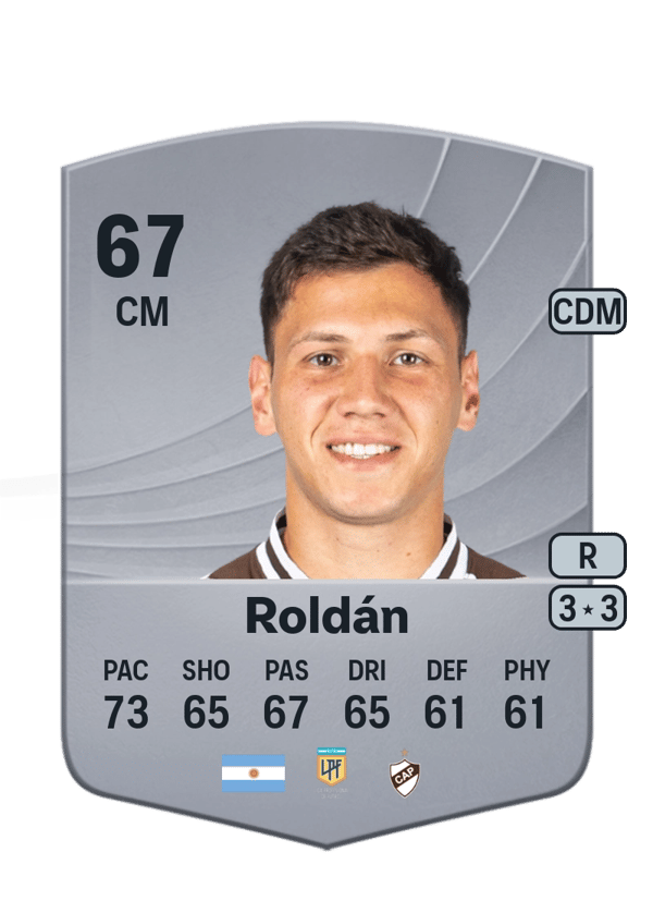 Enzo Roldán 68 EA FC