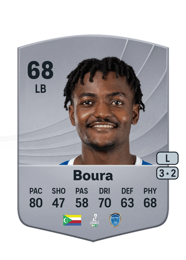 Ismaël Boura 68 EA FC