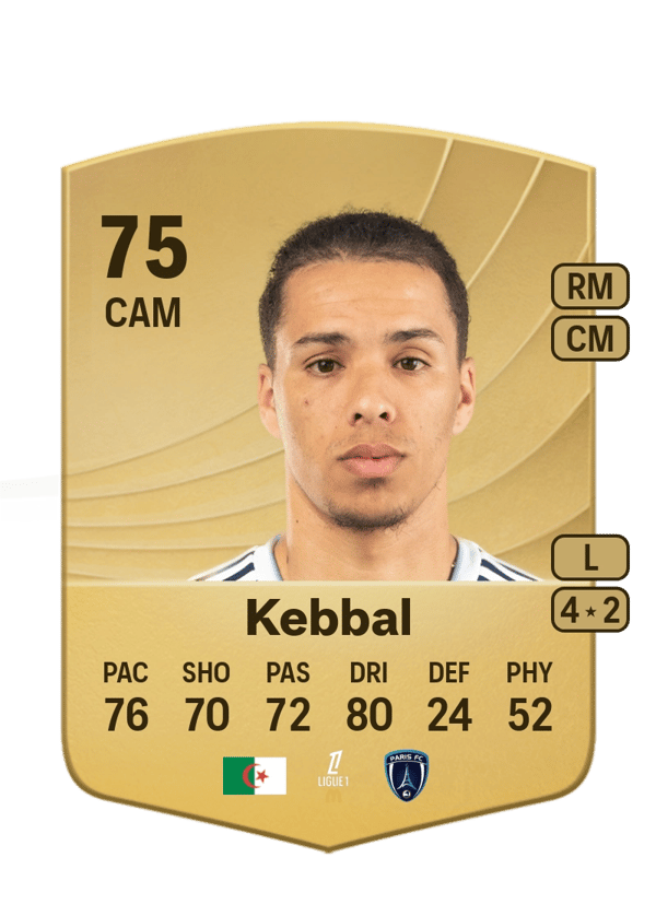 Ilan Kebbal 73 EA FC