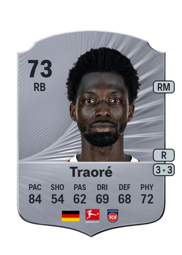 Omar Haktab Traoré 73 EA FC