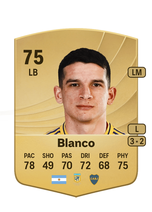 Lautaro Blanco 75 EA FC