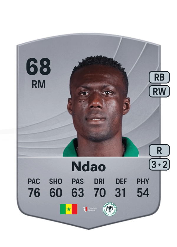 Alassane Ndao 68 EA FC