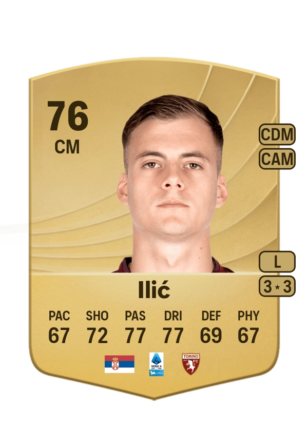 Ilić 76 EA FC