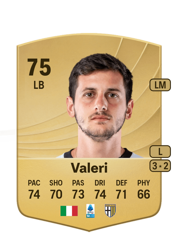 Emanuele Valeri 72 EA FC