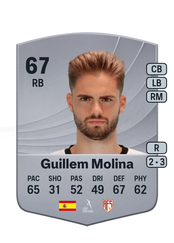 Guillem Molina 67 EA FC