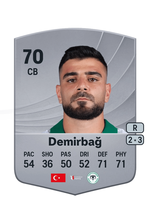 Adil Demirbağ 70 EA FC