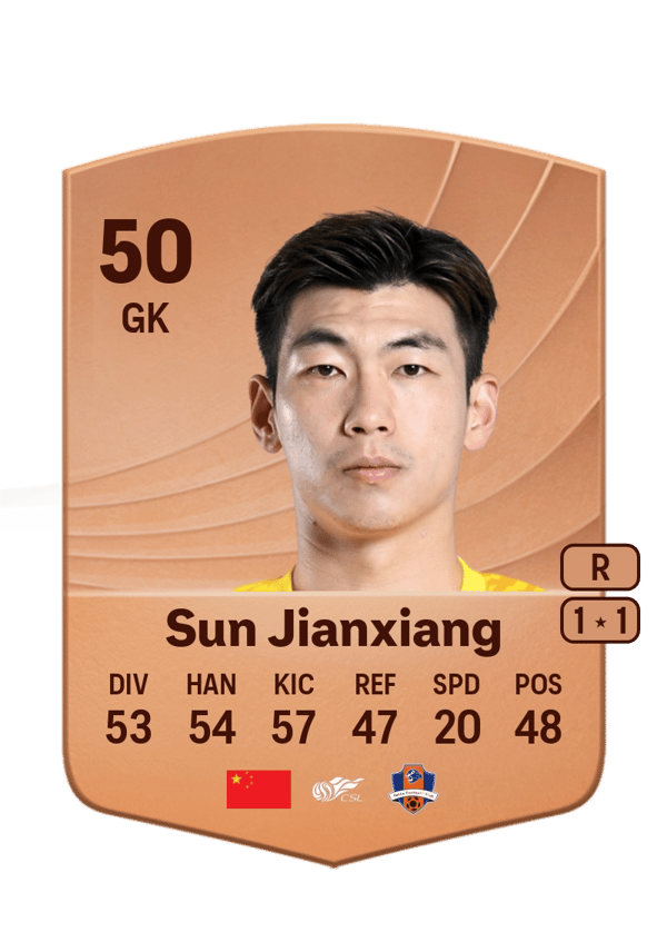 Sun Jianxiang 50 EA FC