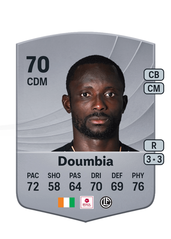 Ousmane Doumbia 72 EA FC