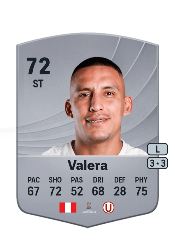 Alex Valera 72 EA FC