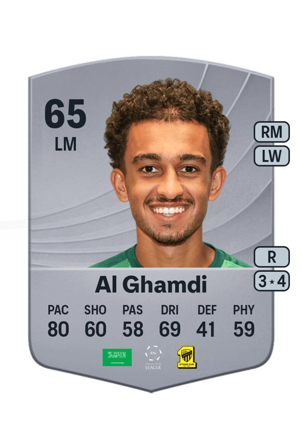 Ahmed Al Ghamdi 65 EA FC
