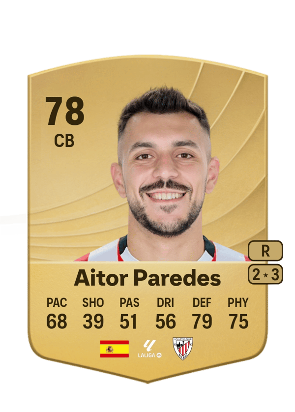 Aitor Paredes 78 EA FC