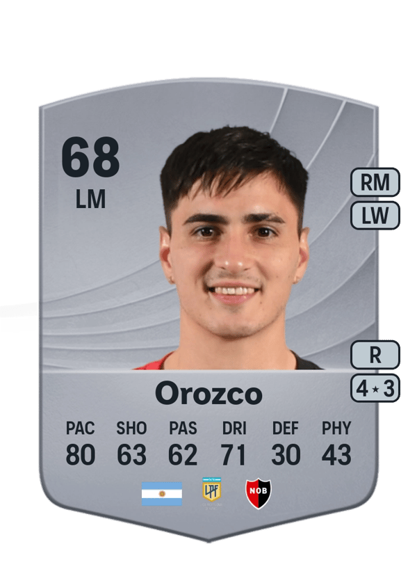 Franco Orozco 68 EA FC