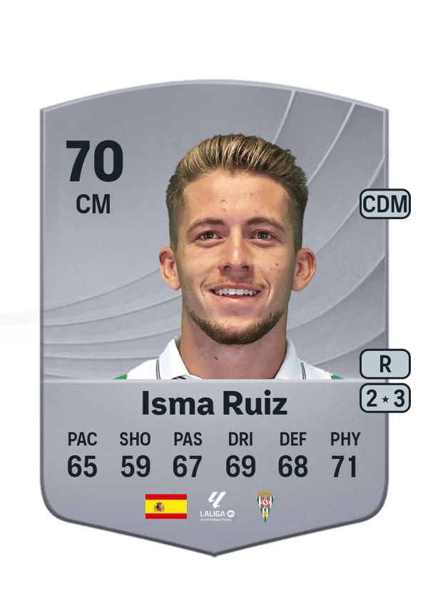Isma Ruiz 70 EA FC
