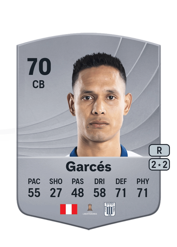 Renzo Garcés 70 EA FC