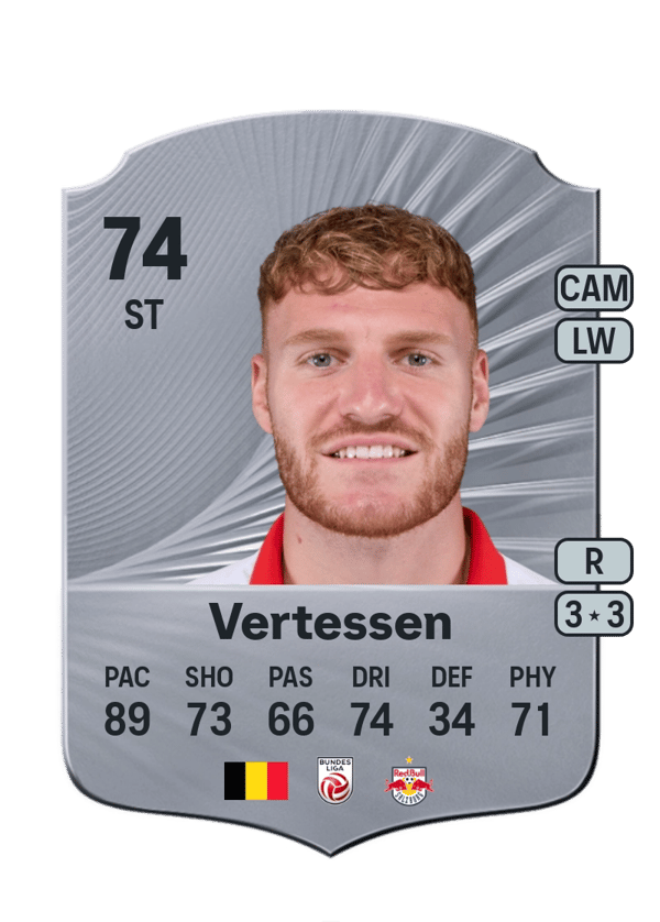 Yorbe Vertessen 74 EA FC