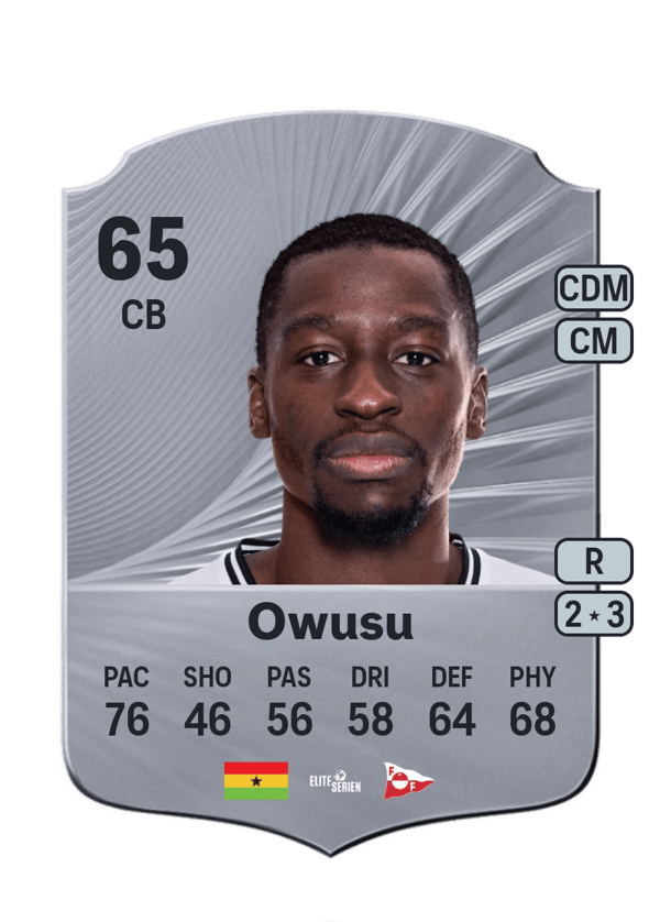 Solomon Owusu 65 EA FC