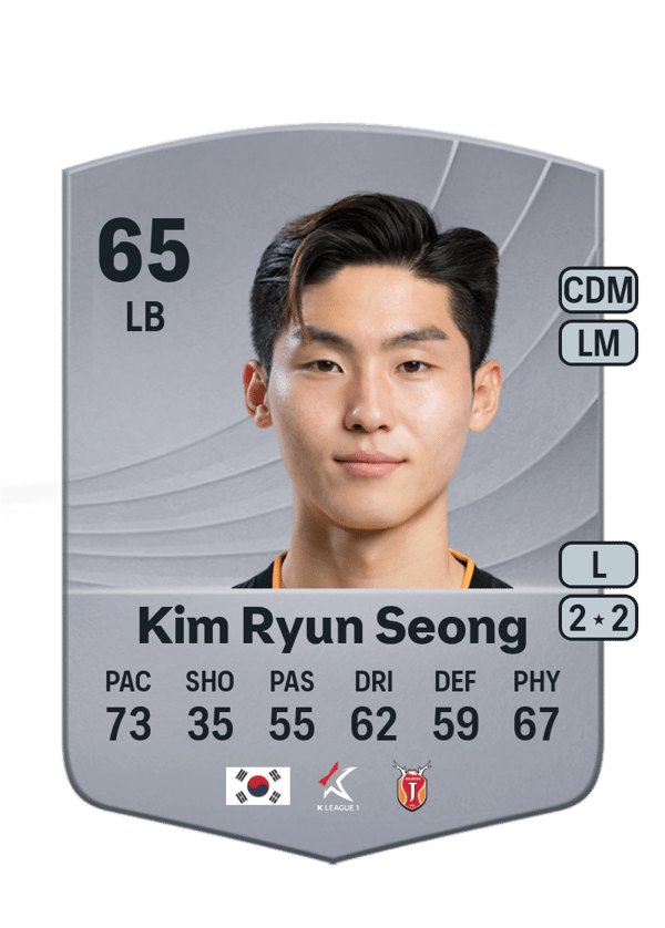 Kim Ryun Seong 65 EA FC