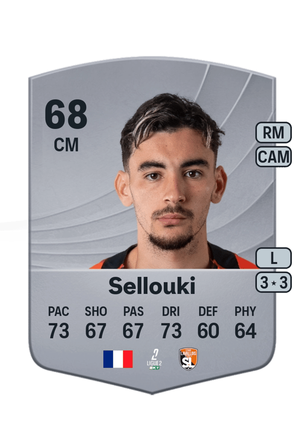 Malik Sellouki 68 EA FC