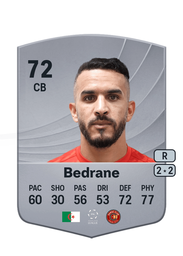 Abdelkader Bedrane 72 EA FC