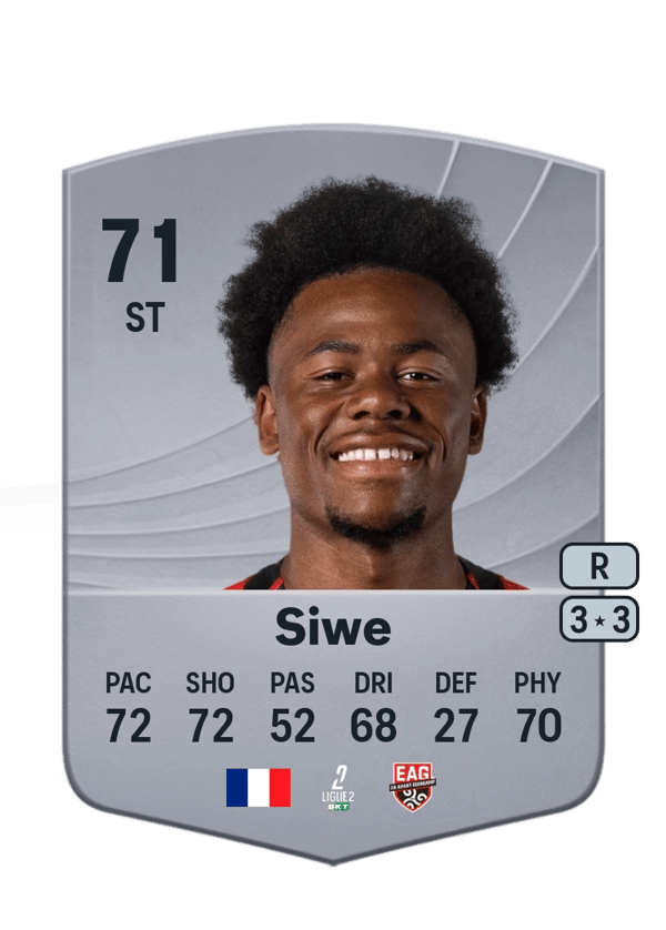 Jacques Siwe 71 EA FC