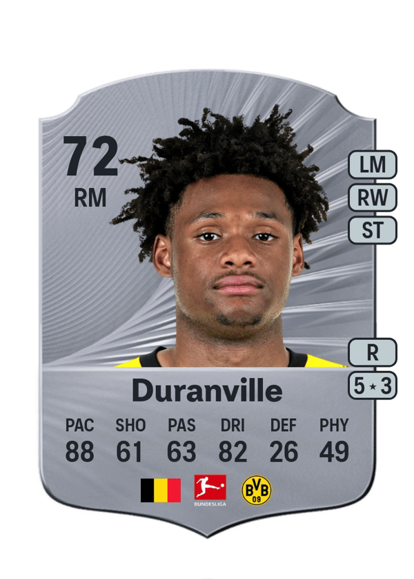Julien Duranville 72 EA FC