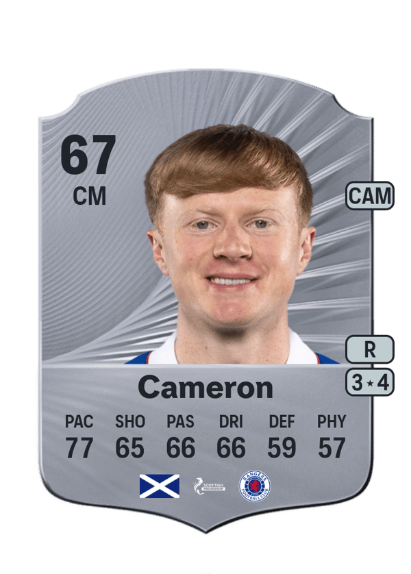 Lyall Cameron 67 EA FC