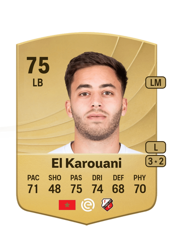 Souffian El Karouani 75 EA FC