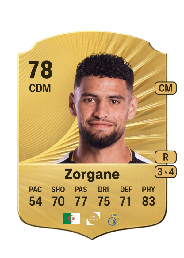 Adem Zorgane 78 EA FC